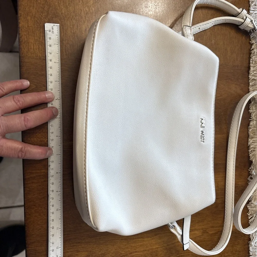 Nine West Women's Cream Crossbody - Picture 3 of 9